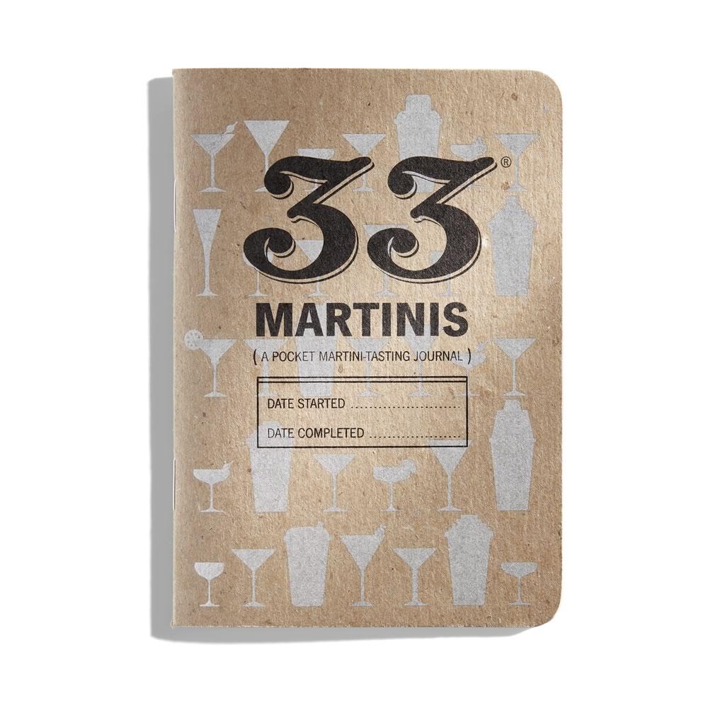 33 Books, Journal, Martinis
